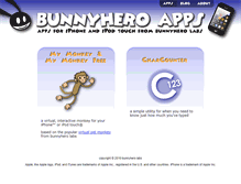 Tablet Screenshot of bunnyheroapps.com